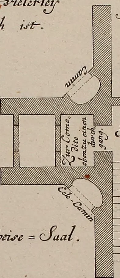 An illustration from [Collection of German architectural engravings], 1722, leaf 22