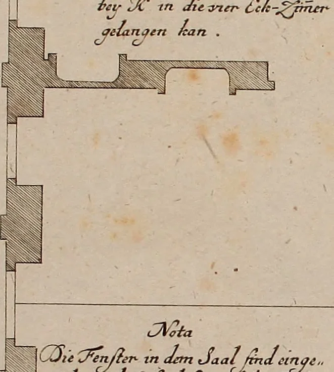 An illustration from [Collection of German architectural engravings], 1722, leaf 30