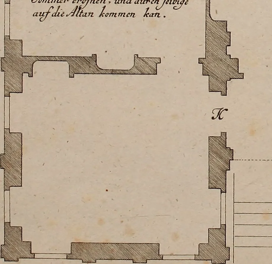 An illustration from [Collection of German architectural engravings], 1722, leaf 30