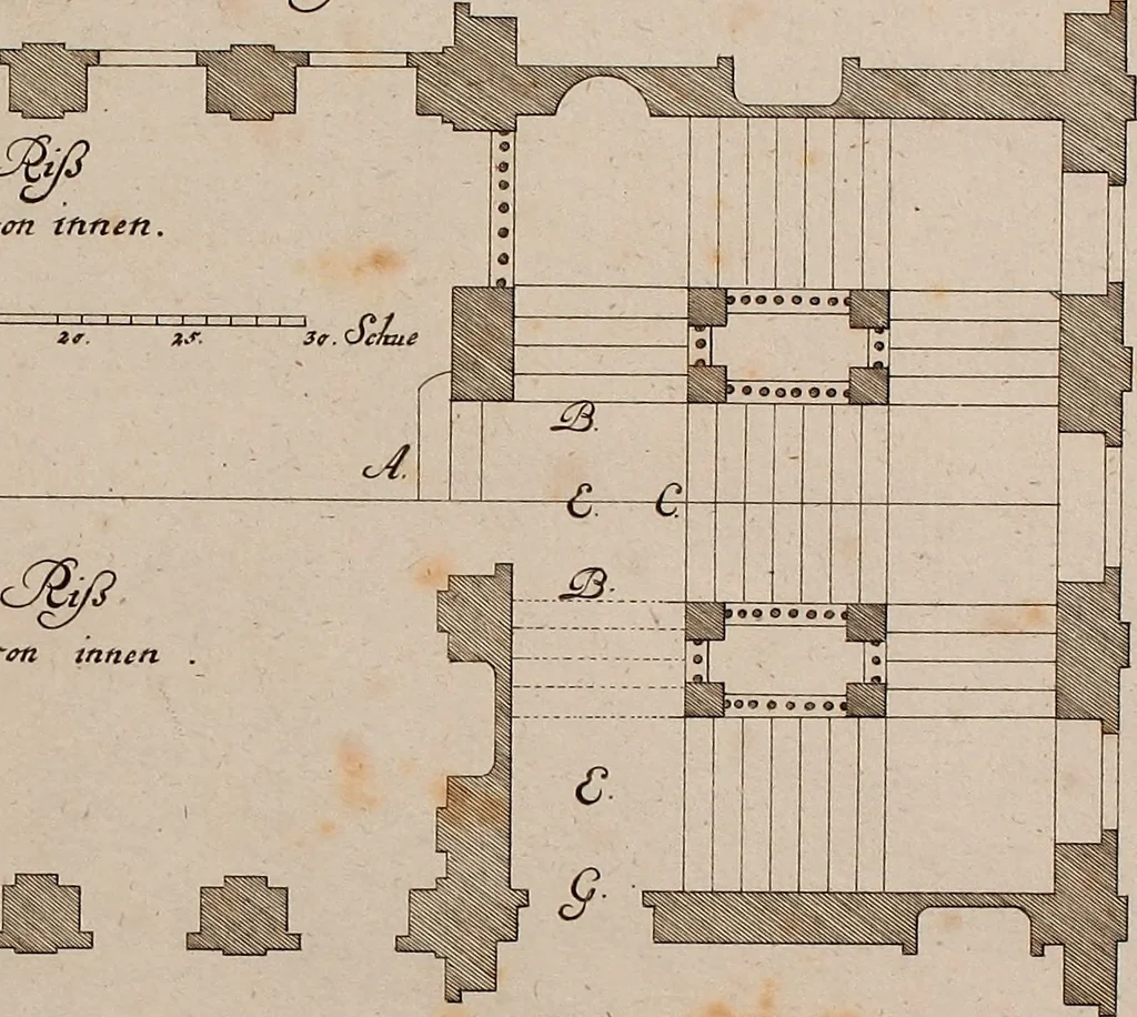 An illustration from [Collection of German architectural engravings], 1722, leaf 30