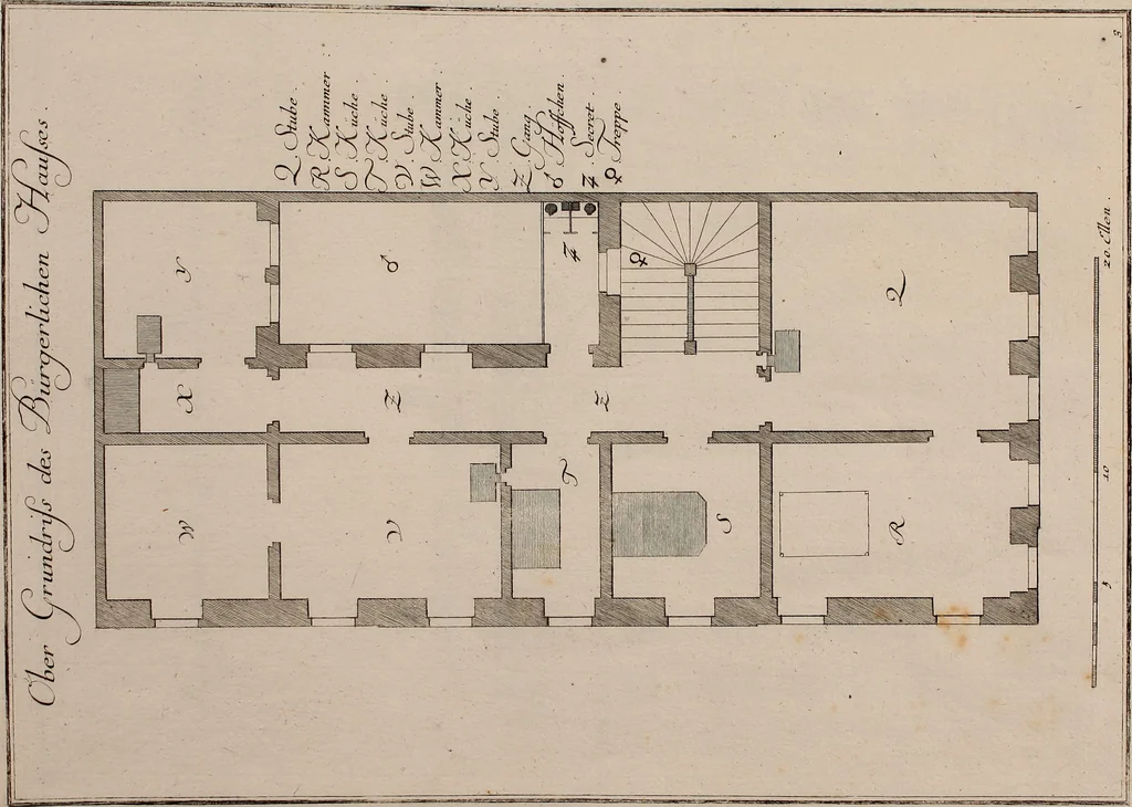 An illustration from [Collection of German architectural engravings], 1722, leaf 42