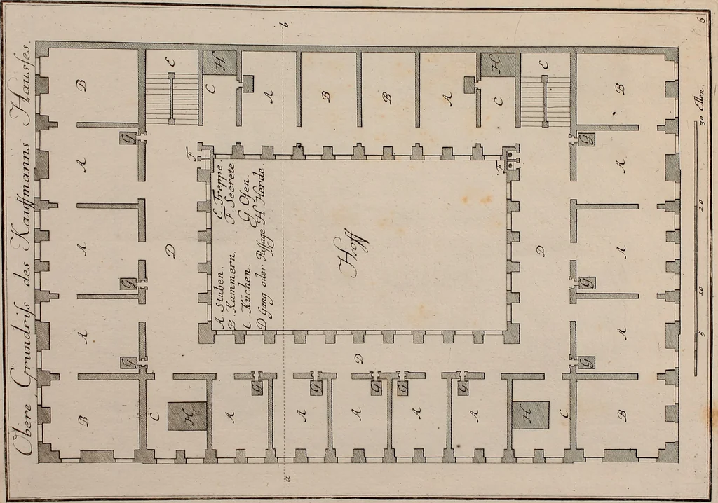 An illustration from [Collection of German architectural engravings], 1722, leaf 48