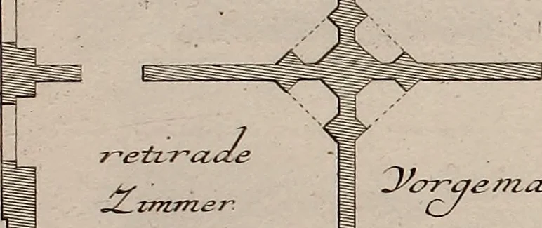 An illustration from [Collection of German architectural engravings], 1722, leaf 54