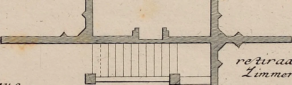 An illustration from [Collection of German architectural engravings], 1722, leaf 54