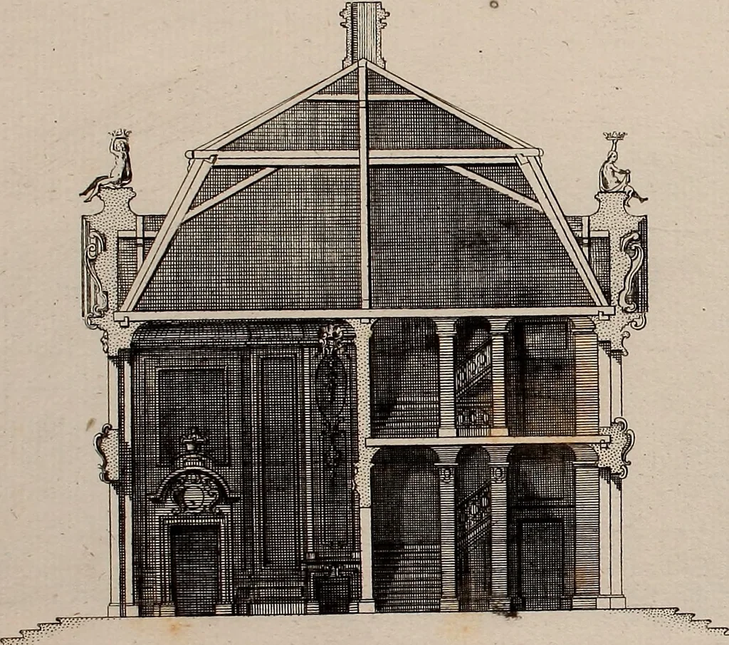 An illustration from [Collection of German architectural engravings], 1722, leaf 56