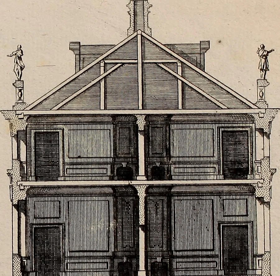 An illustration from [Collection of German architectural engravings], 1722, leaf 56
