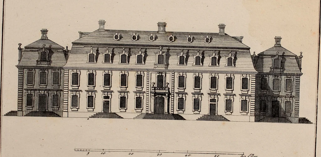 An illustration from [Collection of German architectural engravings], 1722, leaf 58