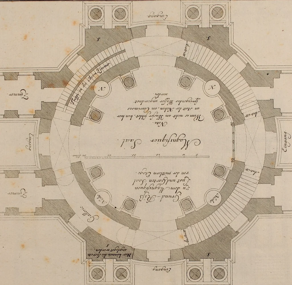 An illustration from [Collection of German architectural engravings], 1722, leaf 6