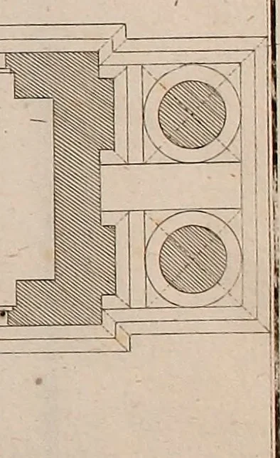 An illustration from [Collection of German architectural engravings], 1722, leaf 6