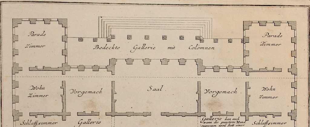 An illustration from [Collection of German architectural engravings], 1722, leaf 70
