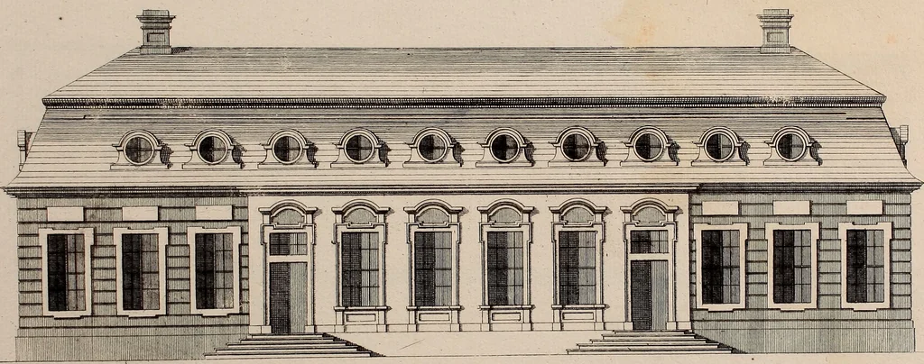 An illustration from [Collection of German architectural engravings], 1722, leaf 74
