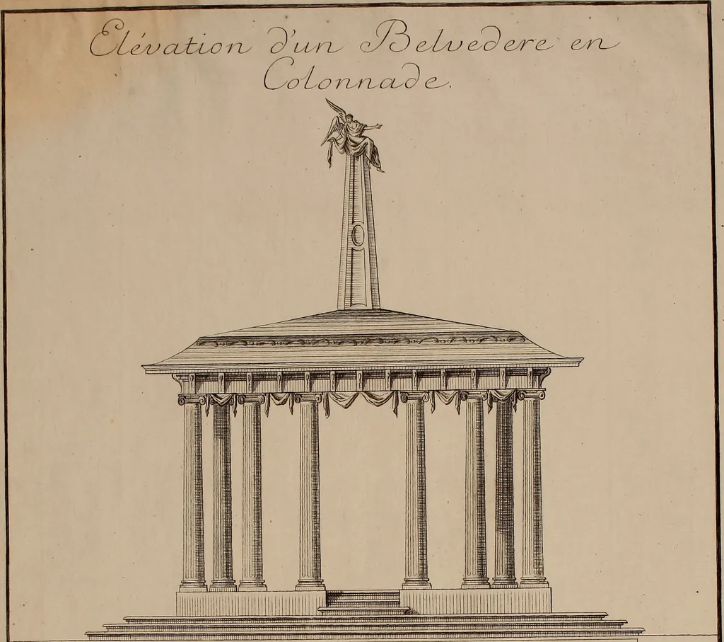 An illustration from [Collection of German architectural engravings], 1722, leaf 92