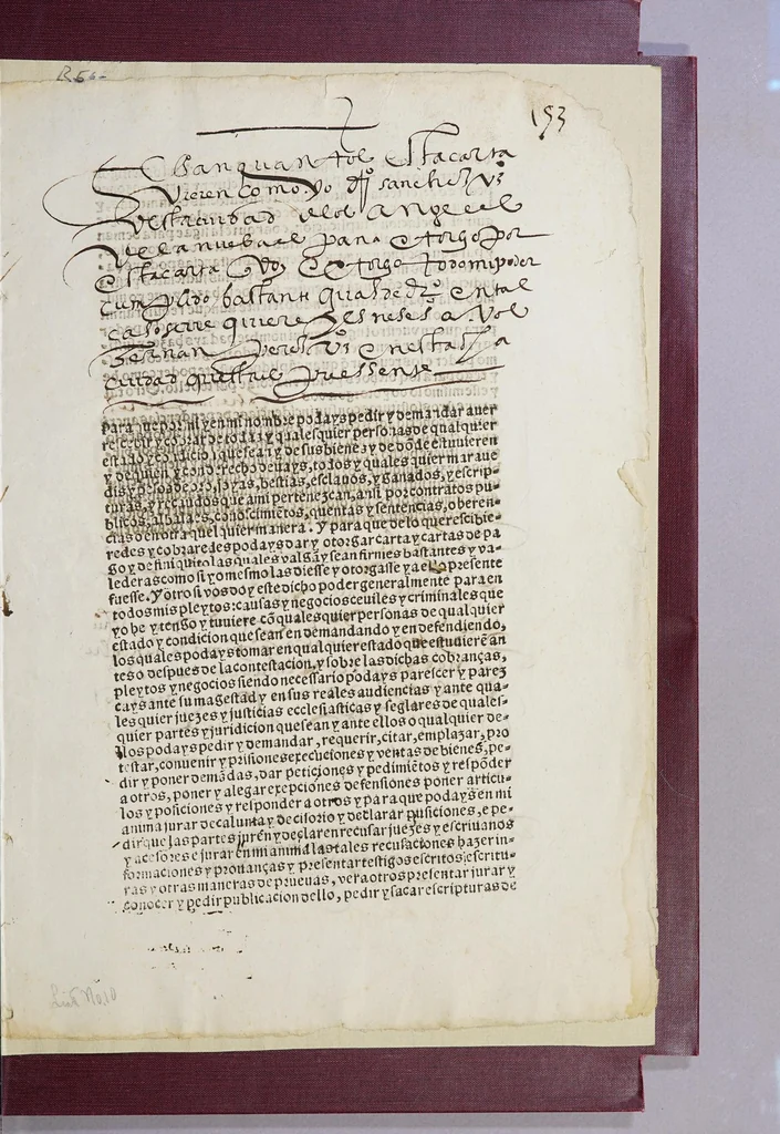 An illustration from [Collection of Mexican legal forms], leaf 91