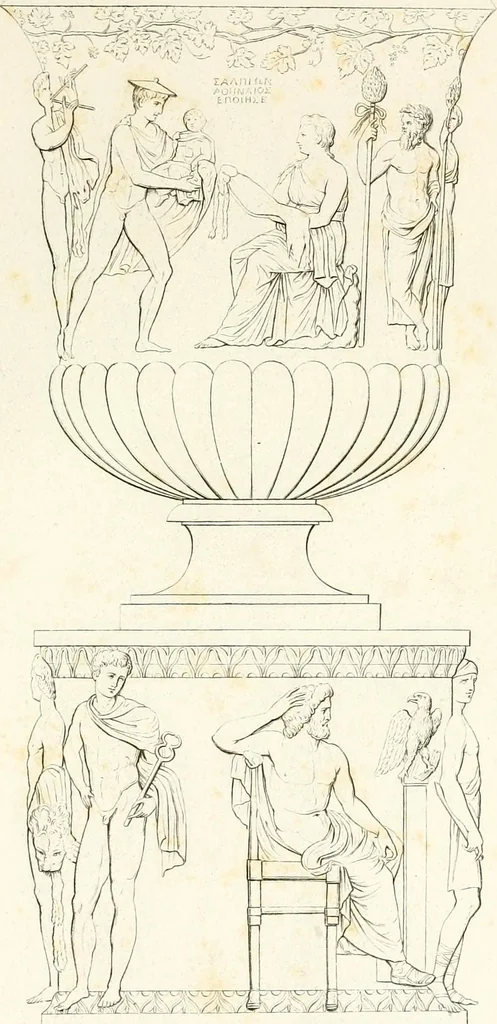 An illustration from Collection of the most remarkable monuments of the National Museum;, 1873, leaf 106