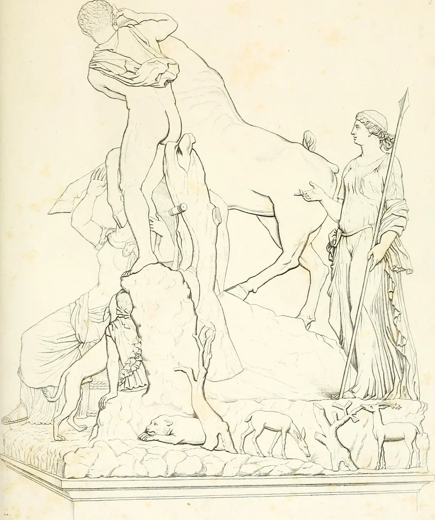 An illustration from Collection of the most remarkable monuments of the National Museum;, 1873, leaf 12