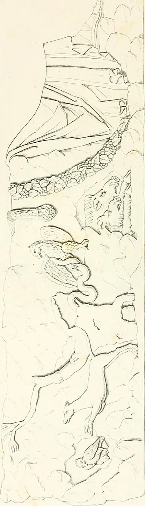 An illustration from Collection of the most remarkable monuments of the National Museum;, 1873, leaf 14