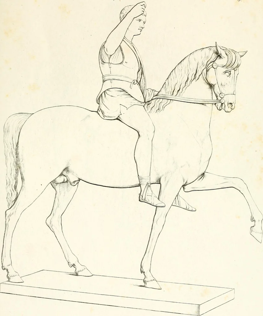 An illustration from Collection of the most remarkable monuments of the National Museum;, 1873, leaf 18