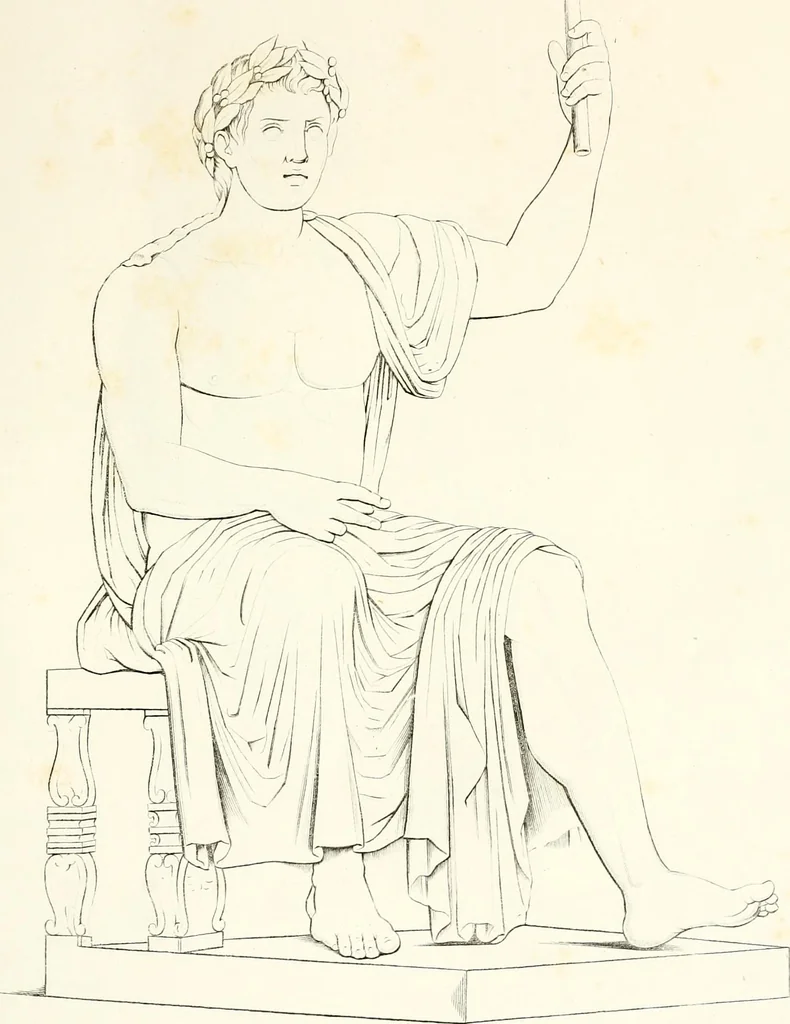 An illustration from Collection of the most remarkable monuments of the National Museum;, 1873, leaf 26