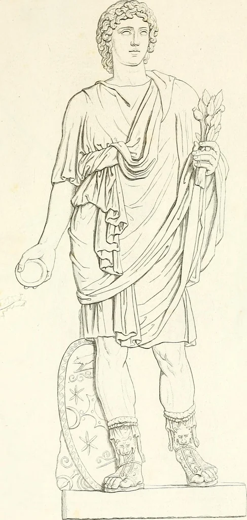 An illustration from Collection of the most remarkable monuments of the National Museum;, 1873, leaf 32