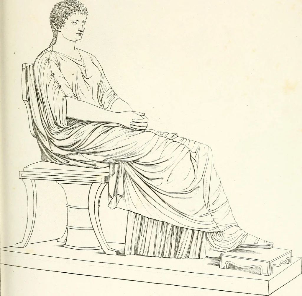 An illustration from Collection of the most remarkable monuments of the National Museum;, 1873, leaf 72