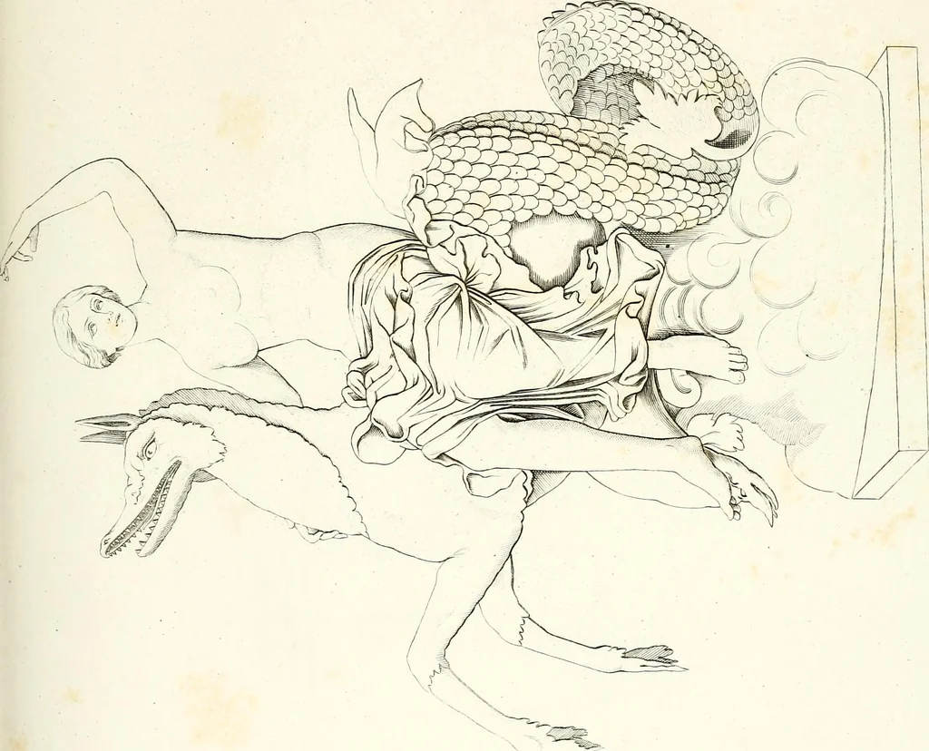 An illustration from Collection of the most remarkable monuments of the National Museum;, 1873, leaf 84