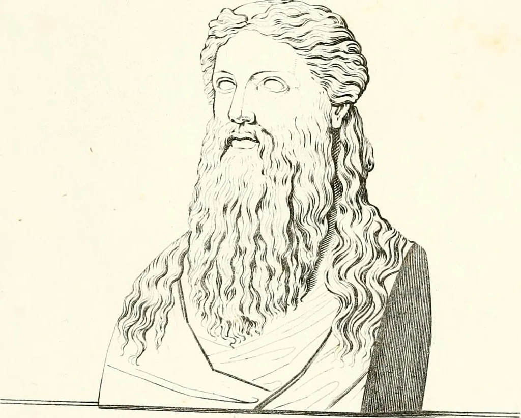 An illustration from Collection of the most remarkable monuments of the National Museum;, 1873, leaf 94