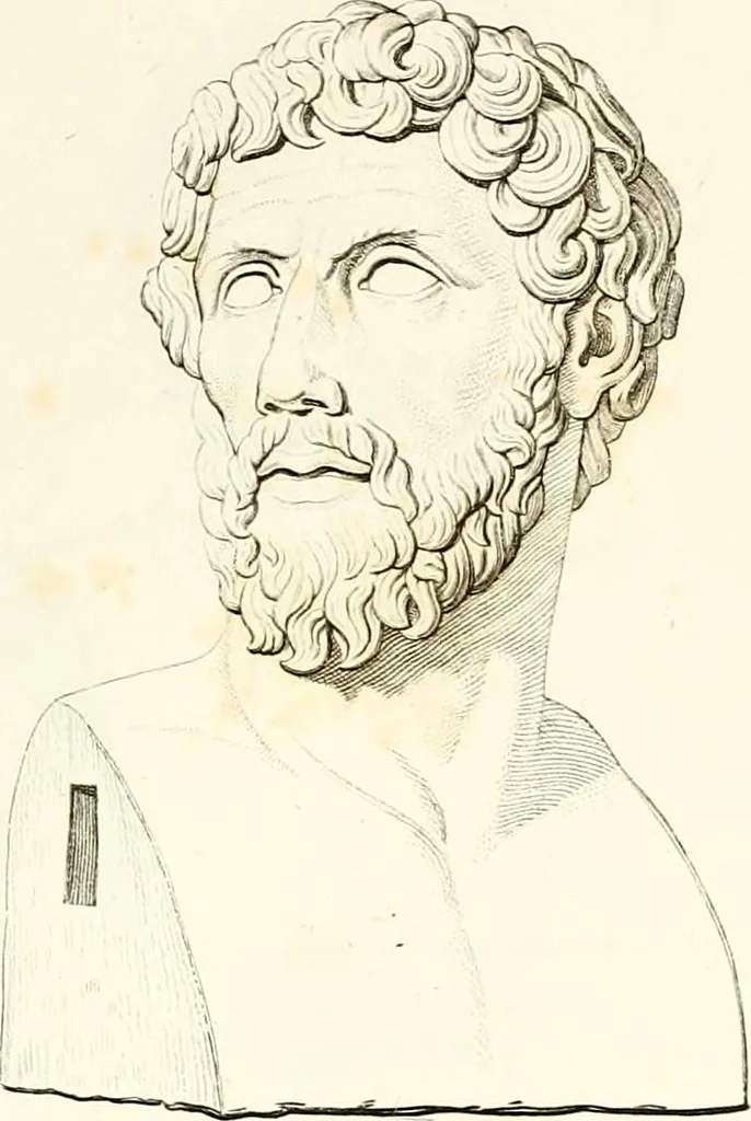 An illustration from Collection of the most remarkable monuments of the National Museum;, 1873, leaf 96
