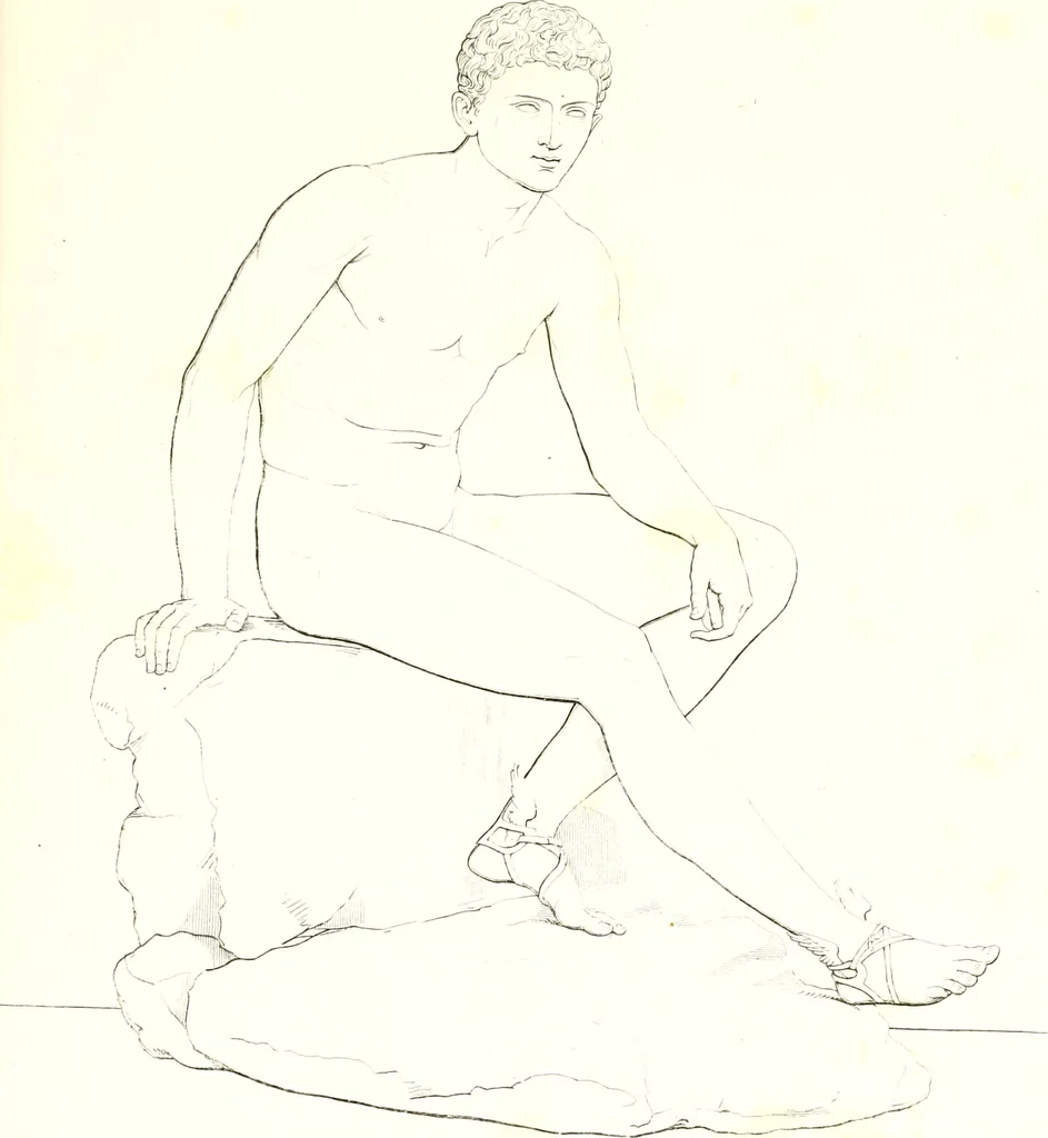 An illustration from Collection of the most remarkable monuments of the National Museum;, 1873, leaf 12