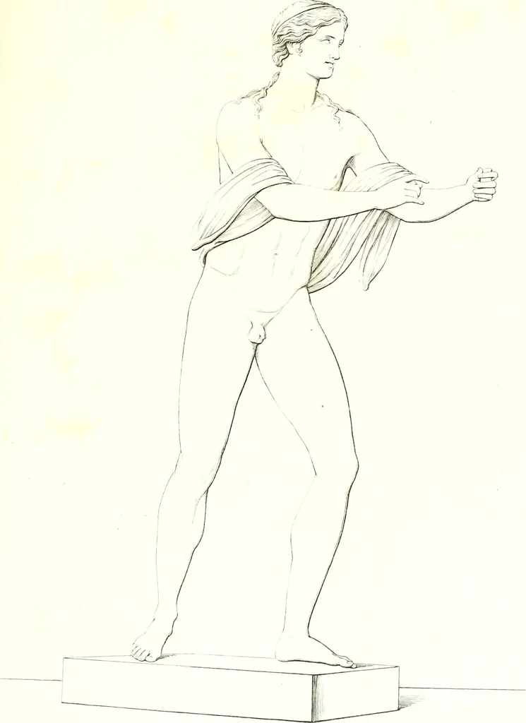An illustration from Collection of the most remarkable monuments of the National Museum;, 1873, leaf 14
