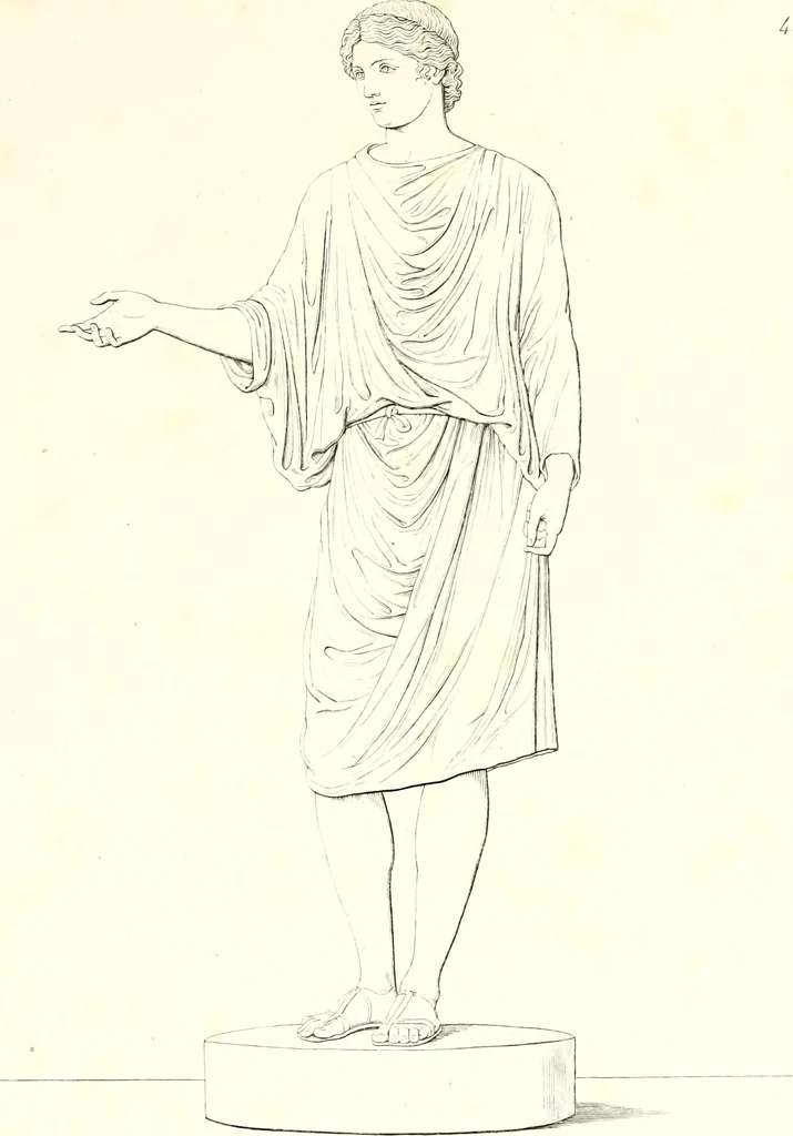 An illustration from Collection of the most remarkable monuments of the National Museum;, 1873, leaf 16