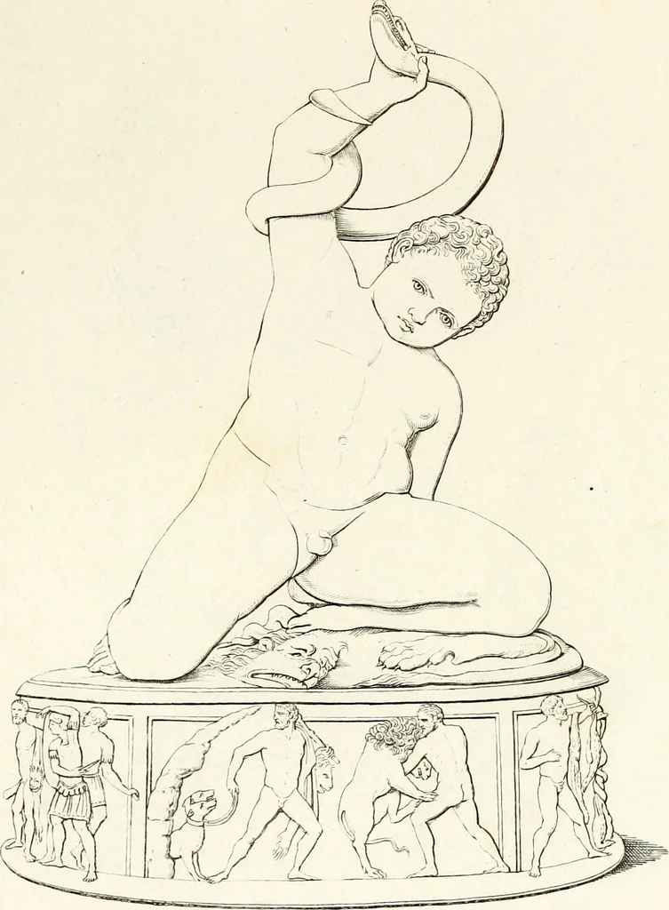 An illustration from Collection of the most remarkable monuments of the National Museum;, 1873, leaf 32