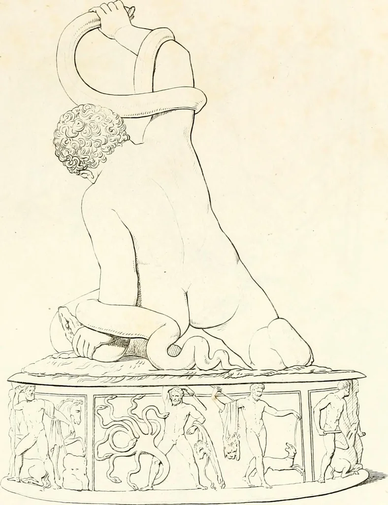 An illustration from Collection of the most remarkable monuments of the National Museum;, 1873, leaf 34