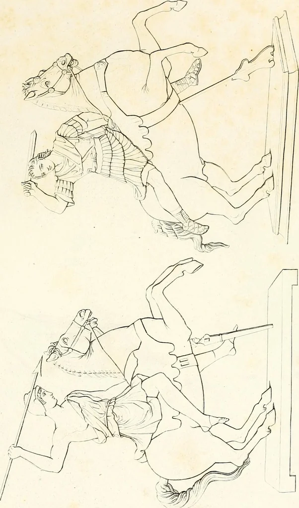 An illustration from Collection of the most remarkable monuments of the National Museum;, 1873, leaf 36