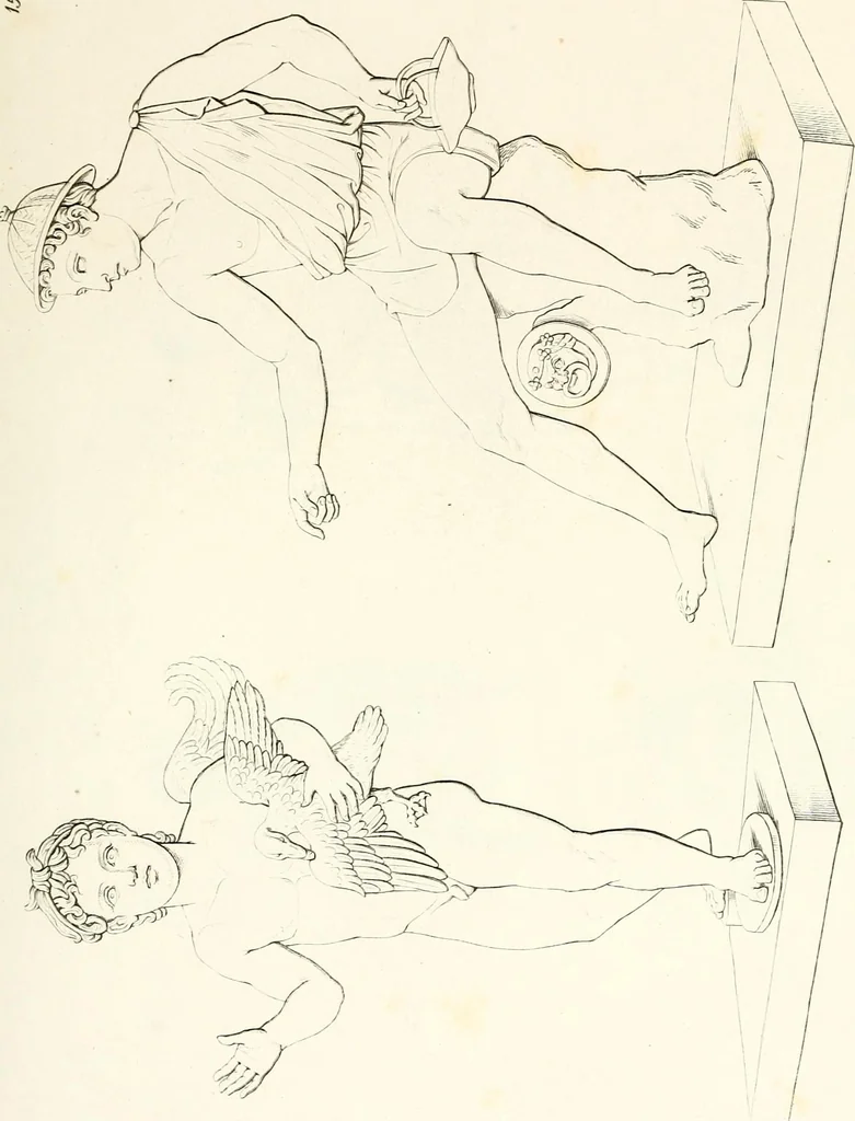 An illustration from Collection of the most remarkable monuments of the National Museum;, 1873, leaf 38