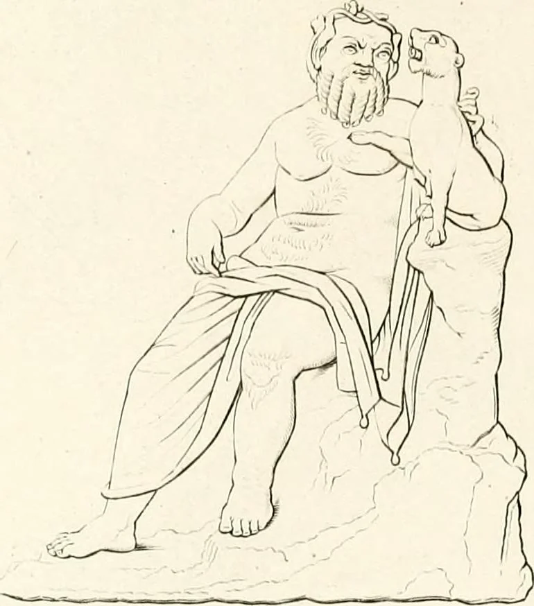 An illustration from Collection of the most remarkable monuments of the National Museum;, 1873, leaf 44