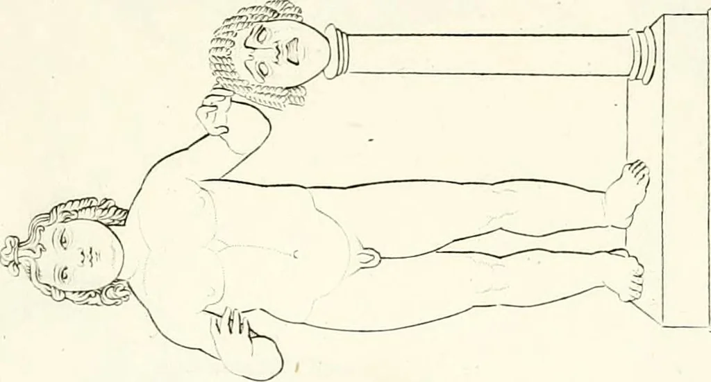 An illustration from Collection of the most remarkable monuments of the National Museum;, 1873, leaf 46