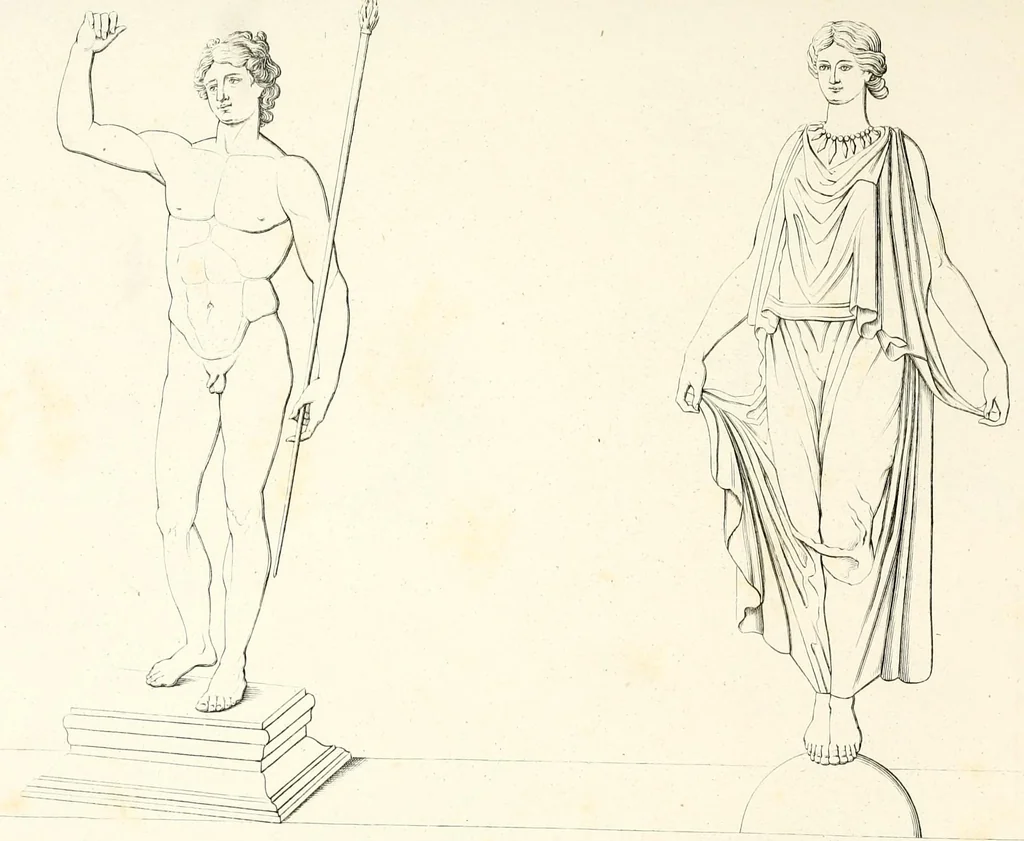An illustration from Collection of the most remarkable monuments of the National Museum;, 1873, leaf 50