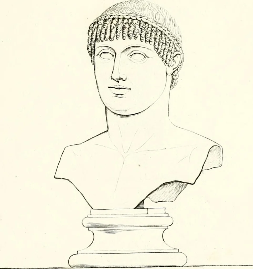 An illustration from Collection of the most remarkable monuments of the National Museum;, 1873, leaf 52