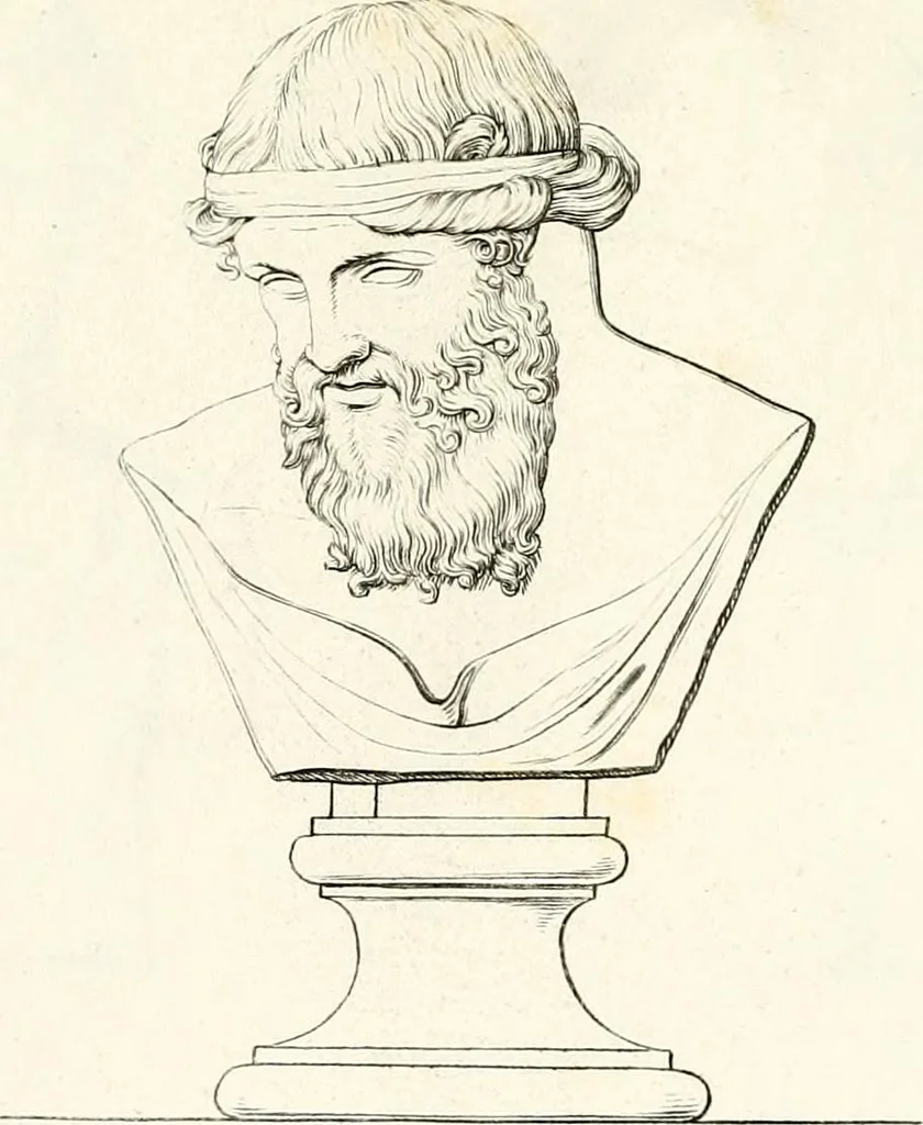 An illustration from Collection of the most remarkable monuments of the National Museum;, 1873, leaf 54