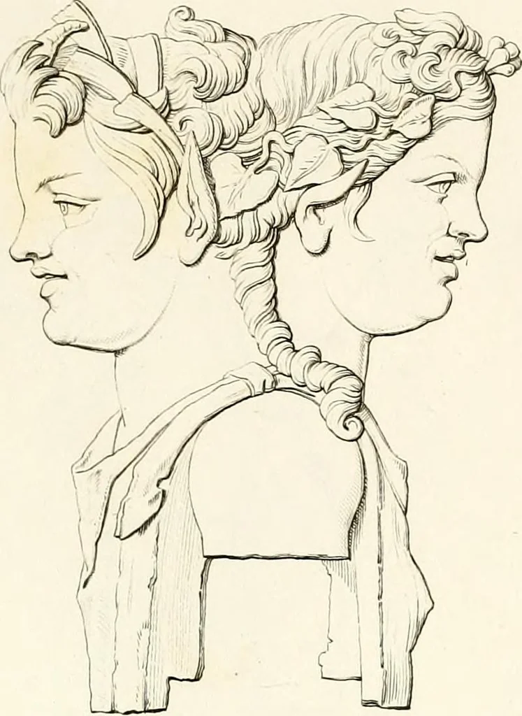 An illustration from Collection of the most remarkable monuments of the National Museum;, 1873, leaf 56
