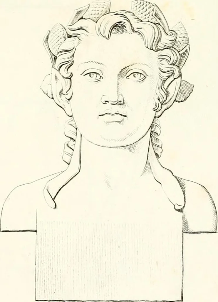 An illustration from Collection of the most remarkable monuments of the National Museum;, 1873, leaf 58