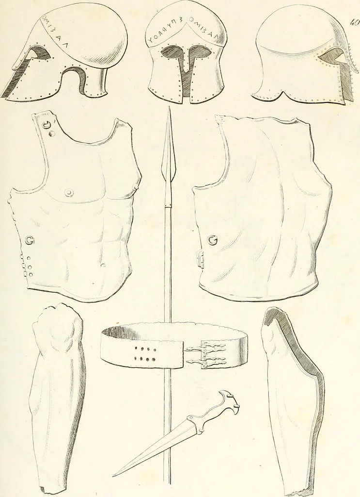 An illustration from Collection of the most remarkable monuments of the National Museum;, 1873, leaf 82