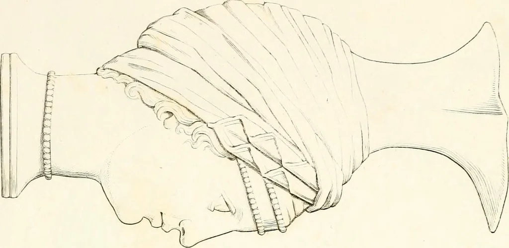 An illustration from Collection of the most remarkable monuments of the National Museum;, 1873, leaf 90