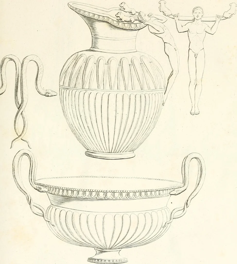 An illustration from Collection of the most remarkable monuments of the National Museum;, 1873, leaf 92