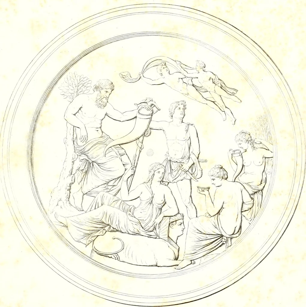 An illustration from Collection of the most remarkable monuments of the National Museum;, 1873, leaf 10