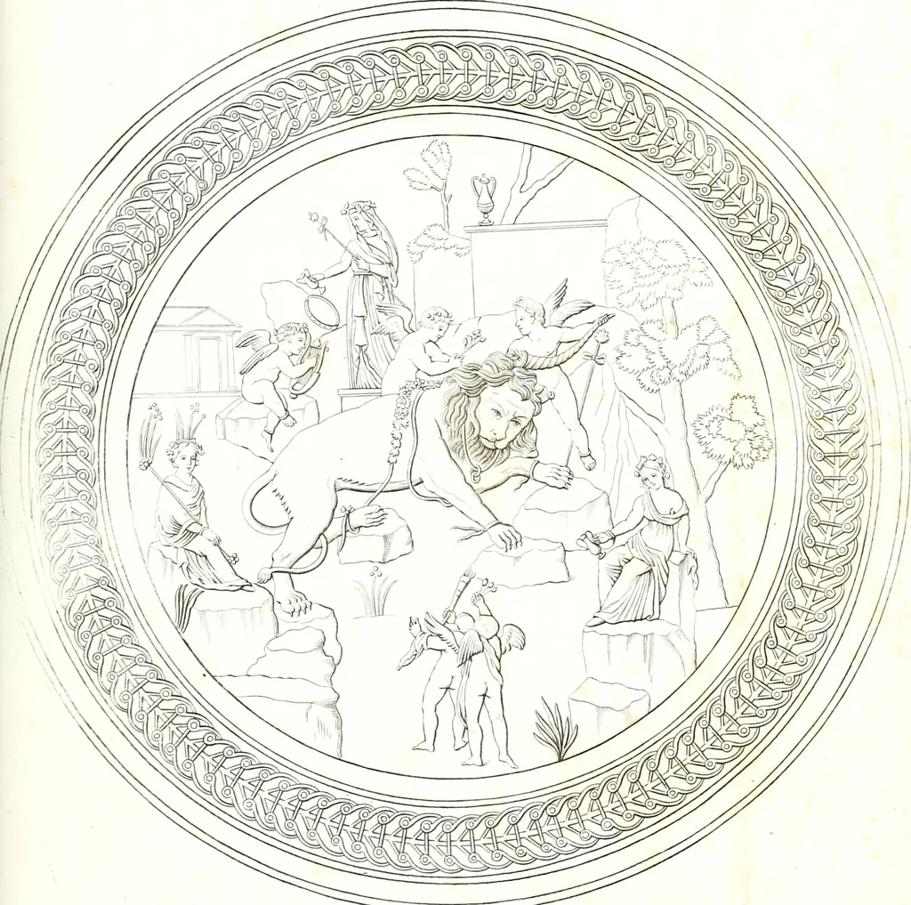 An illustration from Collection of the most remarkable monuments of the National Museum;, 1873, leaf 114