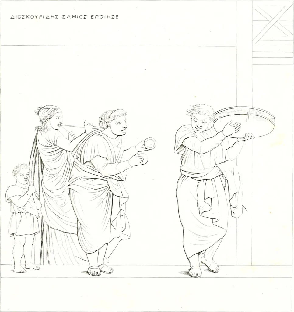 An illustration from Collection of the most remarkable monuments of the National Museum;, 1873, leaf 116