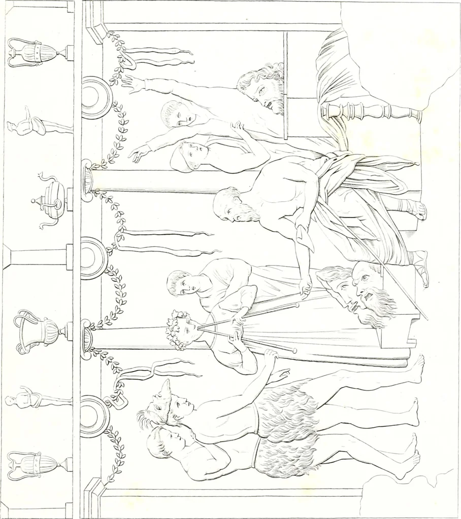 An illustration from Collection of the most remarkable monuments of the National Museum;, 1873, leaf 118