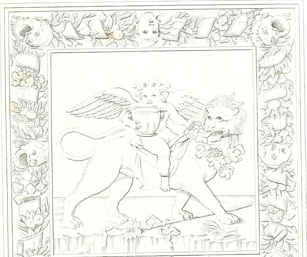 An illustration from Collection of the most remarkable monuments of the National Museum;, 1873, leaf 120