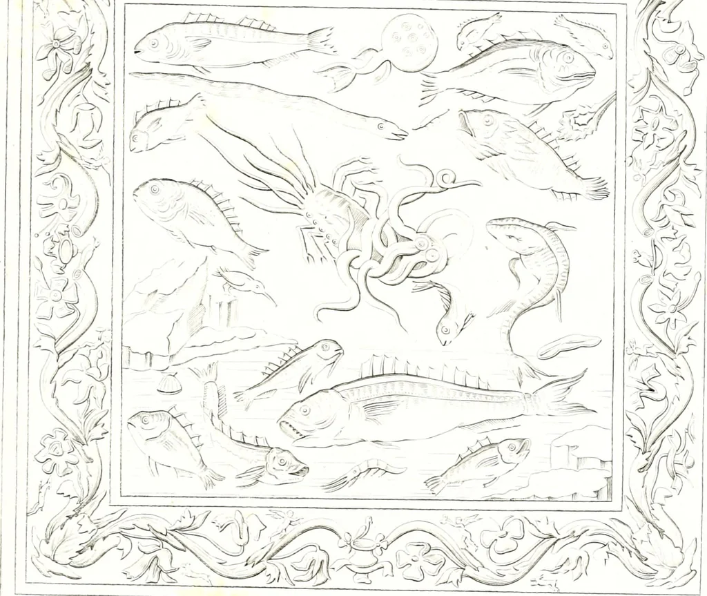 An illustration from Collection of the most remarkable monuments of the National Museum;, 1873, leaf 122